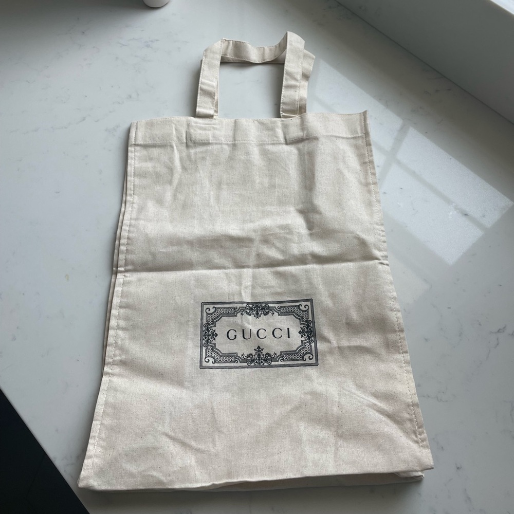 Gucci dust bag tote new